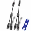 one to two y branch cable connection waterproof adapter extension connector one to two y branch cable connection waterproof adapter extension connector