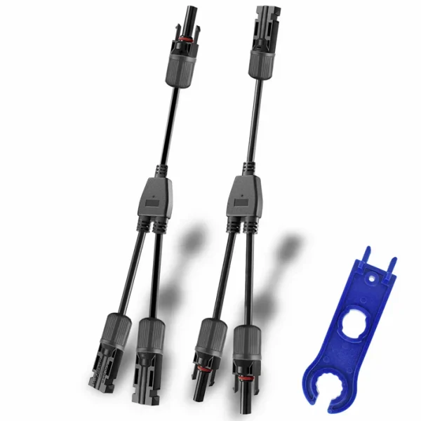 one to two y branch cable connection waterproof adapter extension connector one to two y branch cable connection waterproof adapter extension connector