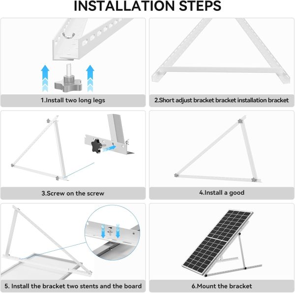 1140mm solar panel tripod bracket adjustable mounting brackets kit system 1140mm solar panel tripod bracket adjustable mounting brackets kit system