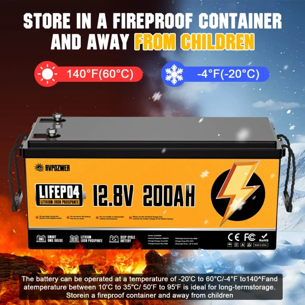 12.8v 200ah lifepo4 battery6 12.8v 200ah lifepo4 battery6