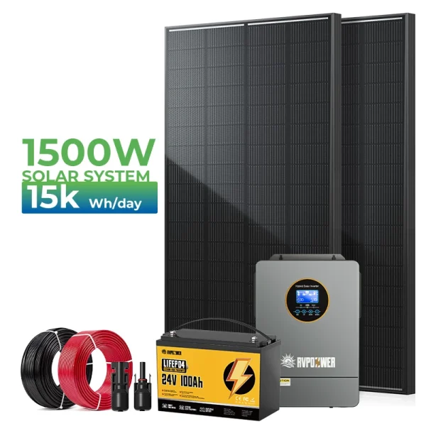 1500W Off Grid Solar System_ For RV 1 (1) 1500W Off Grid Solar System For RV