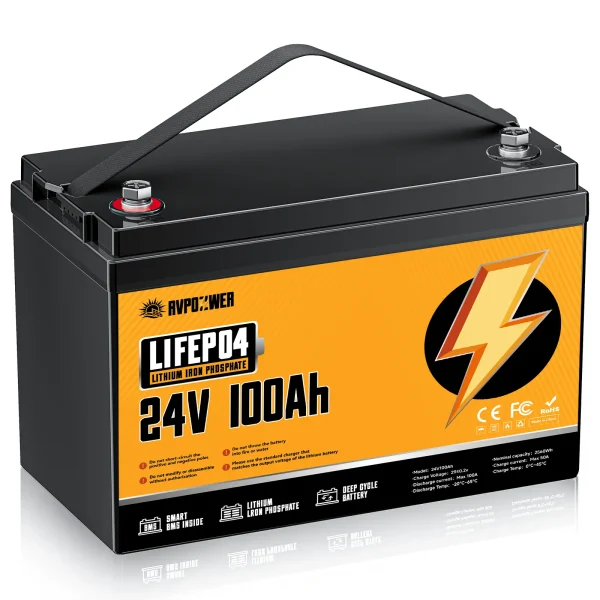 rvpozwer 24v 100ah lifepo4 battery rvpozwer 24v 100ah lifepo4 battery