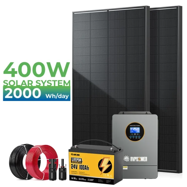 400W Off Grid Solar System_ For RV 1 400W Off Grid Solar System For RV
