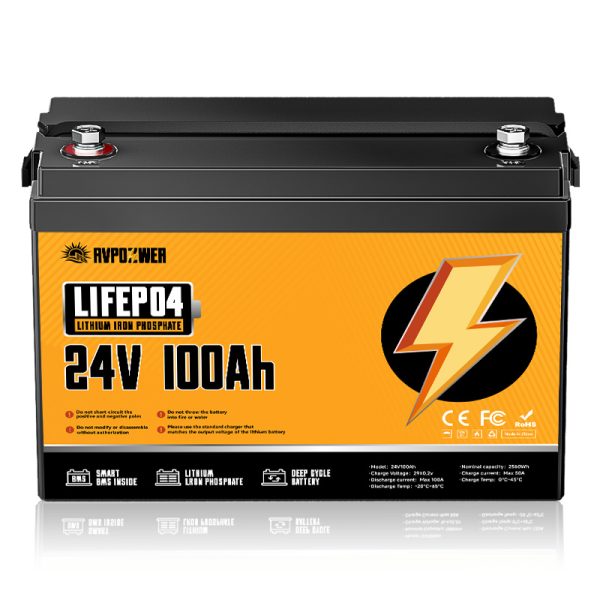 24V 100AH LiFePO4 Battery 24V 100AH LiFePO4 Battery